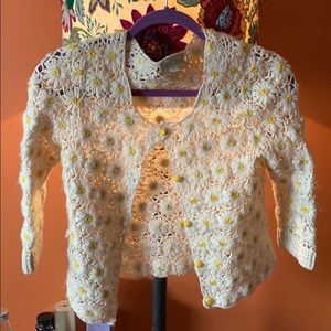 Lucky Brand Daisy knit cardigan